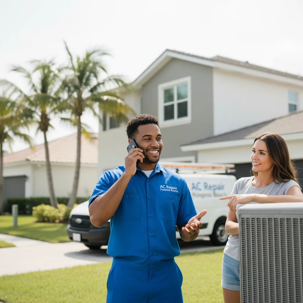 AC Repair Pompano Beach customer support in Spirit Lake